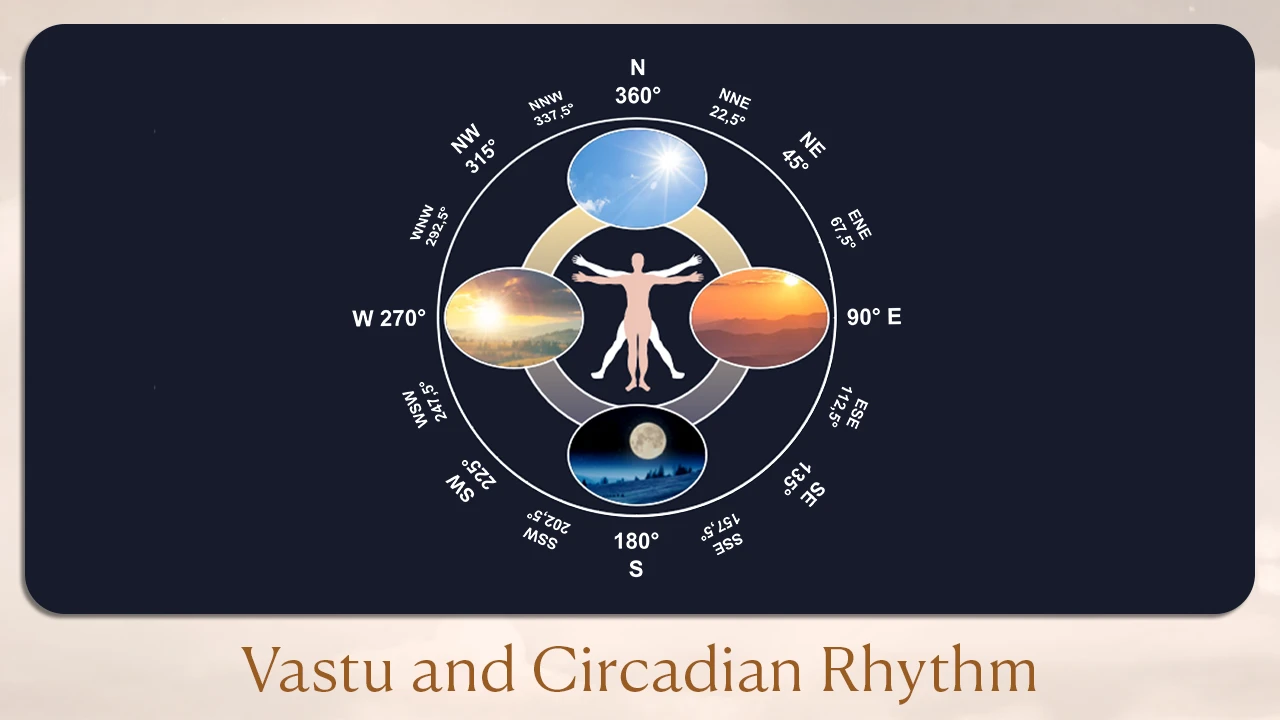 Vastu and circadian rhythm